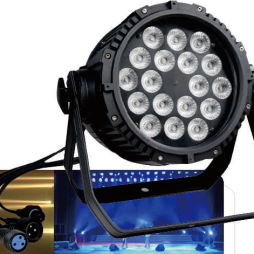 18pcs 10W 4in1 Waterproof LED Par Light