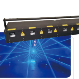 New 6 Head 12W Scanning Laser Light